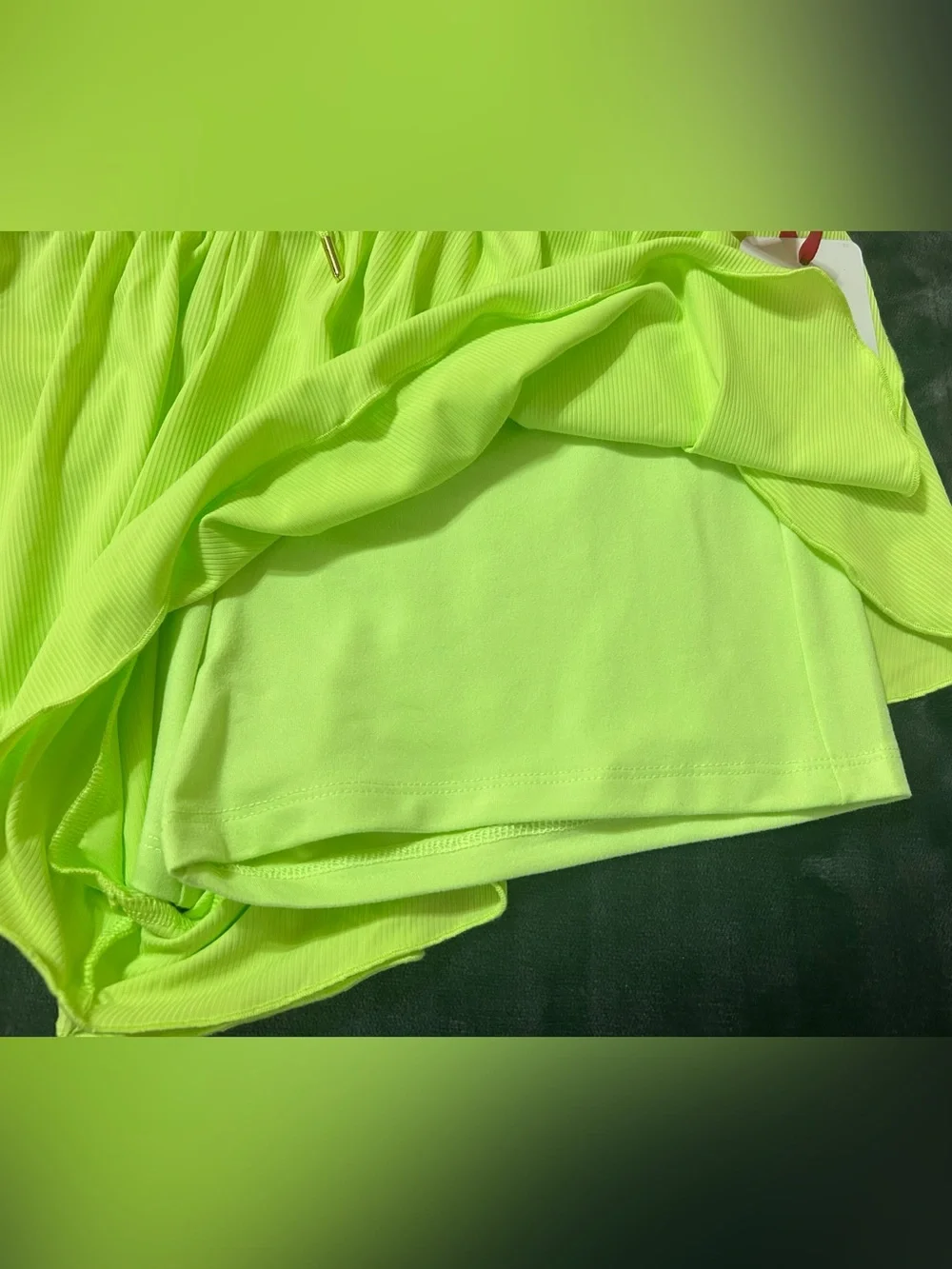 Justice Girls Flutter Shorts, Green